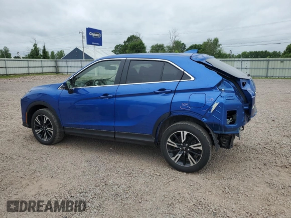 2023 Mitsubishi Eclipse Cross SE z VIN JA4ATWAA3PZ027487, wystawiony jako Copart lot #60592895 z przebiegiem 28 935 mil mil oraz Szkoda całkowita • Salvage title. Historia ofert i sprzedaży dostępna na DreamBid. Obrazek 2.