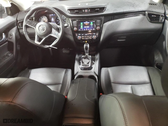 2021 Nissan Rogue Sport SL with VIN JN1BJ1CW4MW442040, listed as a Copart auction lot 49525615 with 21,705 mi miles and Salvage Title. Bid and sale history available at carsss.com. Image 8.