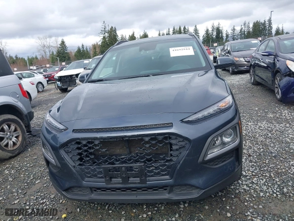 2019 Hyundai Kona SEL with VIN KM8K2CAA8KU360619, listed as a IAAI auction lot 41692944 with 27,515 mi miles. Bid and sale history available at carsss.com. Image 12.