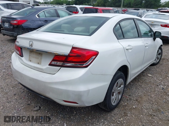 2013 Honda Civic LX z VIN 2HGFB2F52DH599943, wystawiony jako IAAI lot #42124518 z przebiegiem 68 175 mil mil oraz . Historia ofert i sprzedaży dostępna na DreamBid. Obrazek 4.