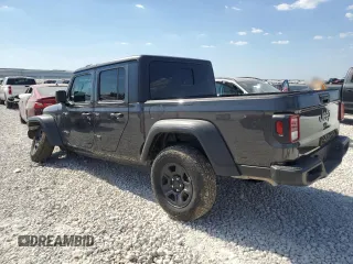 2023 Jeep Gladiator Sport z VIN 1C6HJTAG1PL577844, wystawiony jako Copart lot #73632474 z przebiegiem 20 527 mil mil oraz Szkoda całkowita • Salvage title. Historia ofert i sprzedaży dostępna na DreamBid. Obrazek 2.