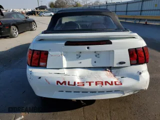 2000 Ford Mustang with VIN 1FAFP4447YF165830, listed as a Copart auction lot 48740405 with 217,792 mi miles and Salvage Title. Bid and sale history available at carsss.com. Image 6.