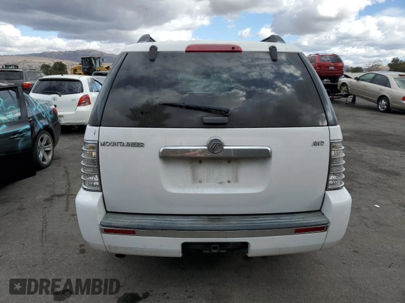 2006 Mercury Mountaineer Luxury with VIN 4M2EU47E56UJ11500, listed as a Copart auction lot 78021704 with 249,572 mi miles and Salvage Title. Bid and sale history available at carsss.com. Image 6.