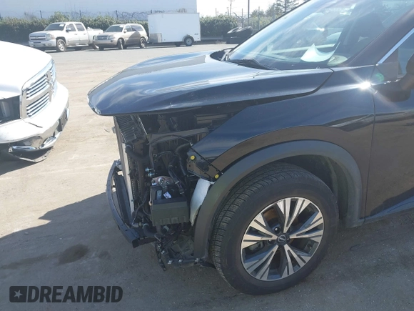 2022 Nissan Rogue SV with VIN 5N1BT3BBXNC692754, listed as a IAAI auction lot 41617335 with 50,740 mi miles. Bid and sale history available at carsss.com. Image 19.