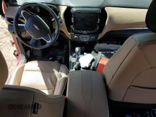2023 Chevrolet Traverse Premier with VIN 1GNERKKW3PJ233231, listed as a Copart auction lot 53386585 with 33,075 mi miles and Salvage title. Bid and sale history available at DreamBid. Image 8.