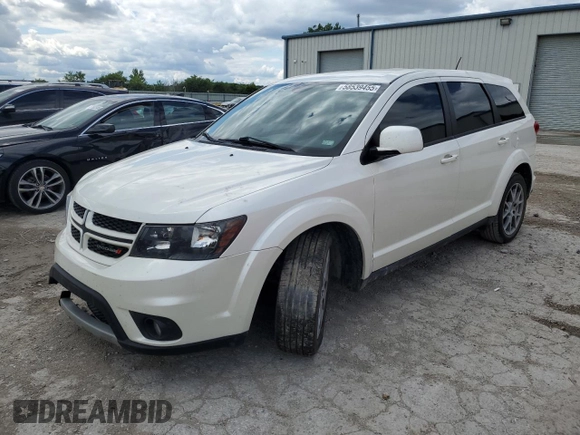 2017 Dodge Journey GT with VIN 3C4PDCEG3HT566162, listed as a Copart auction lot 58539455 with 80,369 mi miles and Salvage title. Bid and sale history available at DreamBid. Image 1.