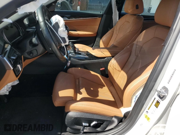 2018 BMW 5 Series 540i z VIN WBAJE5C52JWA97694, wystawiony jako Copart lot #58089145 z przebiegiem Nie podano mil oraz Szkoda całkowita • Salvage title. Historia ofert i sprzedaży dostępna na DreamBid. Obrazek 7.