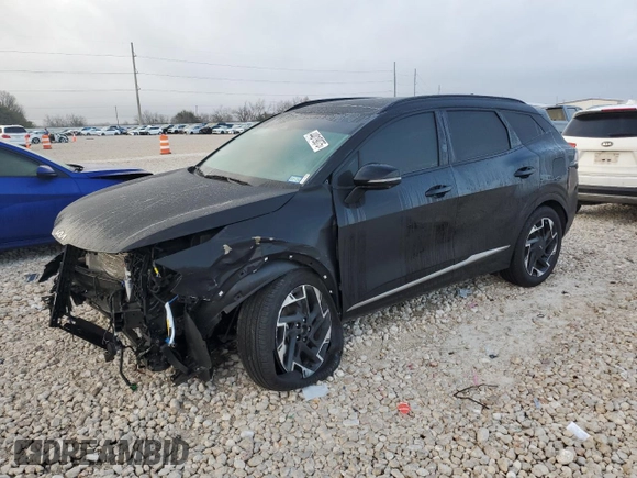 2024 Kia Sportage SX-Prestige with VIN 5XYK53DF4RG201692, listed as a Copart auction lot 44019075 with 11,323 mi miles and Salvage Title. Bid and sale history available at carsss.com. Image 1.