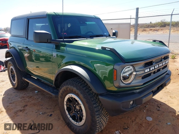 2023 Ford Bronco с VIN 1FMDE5CP6PLB96281, выставлен на аукционе IAAI как лот 41947941 с пробегом 23 932 миль миль и . История ставок и продаж доступна на DreamBid. Изображение 1.
