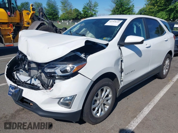 2021 Chevrolet Equinox LT with VIN 3GNAXUEV4MS178401, listed as a IAAI auction lot 42293649 with 36,452 mi miles and . Bid and sale history available at DreamBid. Image 17.
