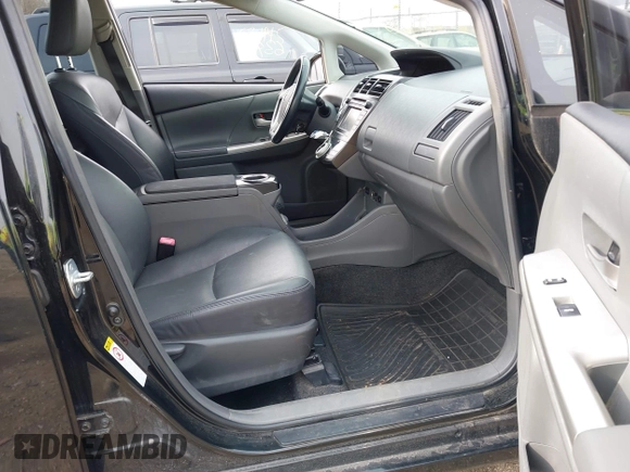 2013 Toyota Prius Two with VIN JTDZN3EU9D3222448, listed as a IAAI auction lot 42068763 with 160,673 mi miles and . Bid and sale history available at carsss.com. Image 5.