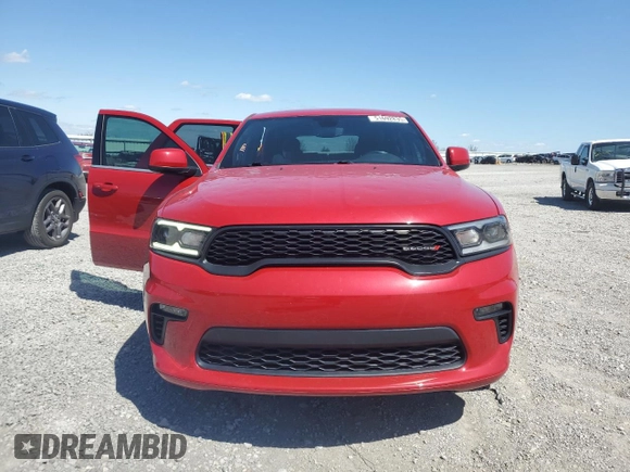 2021 Dodge Durango GT с VIN 1C4RDJDG4MC724898, выставлен на аукционе Copart как лот 51692835 с пробегом 52 739 миль миль и Списание • Salvage title. История ставок и продаж доступна на DreamBid. Изображение 5.