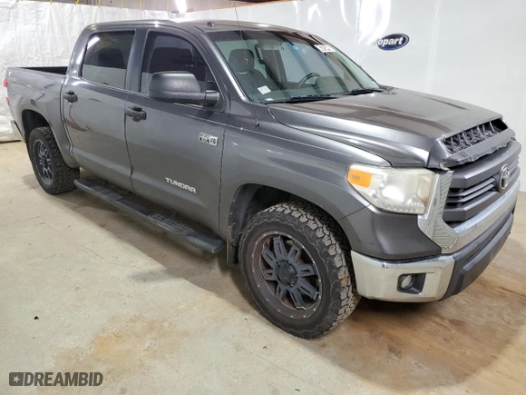 2014 Toyota Tundra 2WD Truck SR5 with VIN 5TFEY5F17EX171760, listed as a Copart auction lot 43763445 with NaN miles and Clean Title. Bid and sale history available at carsss.com. Image 4.