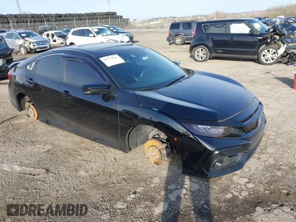 2020 Honda Civic Si z VIN 2HGFC1E57LH700157, wystawiony jako IAAI lot #41935665 z przebiegiem Nie podano mil oraz . Historia ofert i sprzedaży dostępna na DreamBid. Obrazek 1.