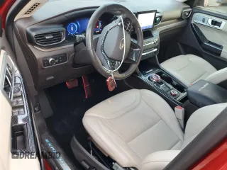 2020 Ford Explorer Platinum with VIN 1FM5K8HC7LGB80498, listed as a Copart auction lot 84075354 with 53,302 mi miles and Salvage Title. Bid and sale history available at carsss.com. Image 8.