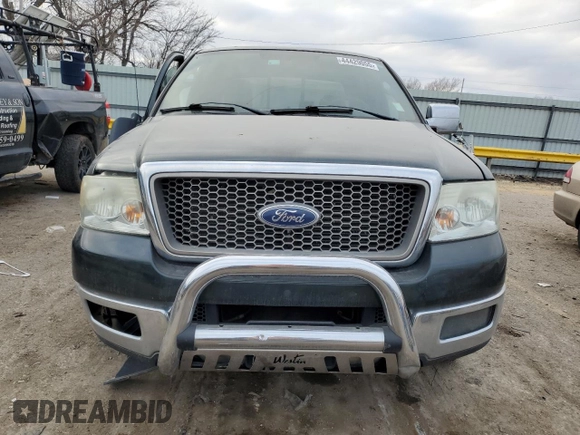 2005 Ford F-150 XLT with VIN 1FTPW12595KE80238, listed as a Copart auction lot 44429055 with 158,955 mi miles and Salvage Title. Bid and sale history available at carsss.com. Image 5.