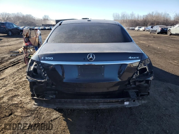 2017 Mercedes-Benz E 300 Luxury with VIN WDDZF4KB9HA013675, listed as a Copart auction lot 89335225 with 69,128 mi miles and Salvage title. Bid and sale history available at DreamBid. Image 6.