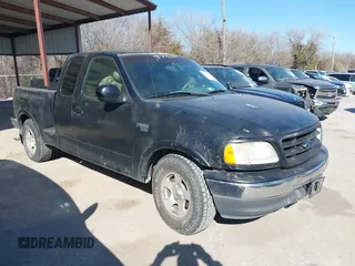 2001 Ford F-150 XL with VIN 2FTRX07W61CA71131, listed as a IAAI auction lot 41375828 with 216,340 mi miles. Bid and sale history available at carsss.com. Image 1.