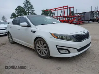 2014 Kia Optima EX z VIN 5XXGN4A73EG334239, wystawiony jako IAAI lot #41543843 z przebiegiem 219 141 mil mil oraz . Historia ofert i sprzedaży dostępna na DreamBid. Obrazek 1.