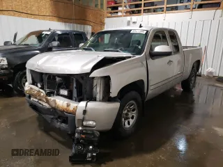 2007 Chevrolet Silverado 1500 1LT with VIN 2GCEK19J571627129, listed as a Copart auction lot 83621384 with 202,442 mi miles and Salvage Title. Bid and sale history available at DreamBid. Image 1.
