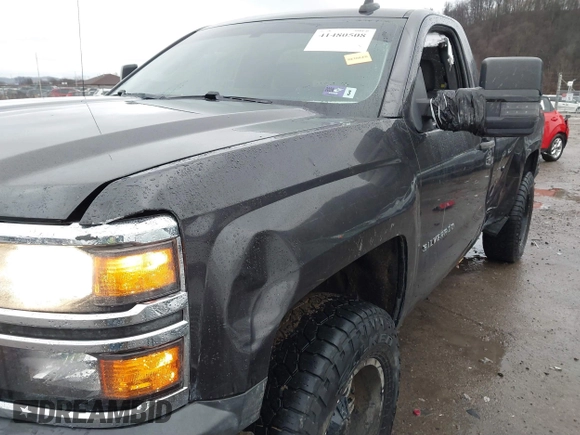 2015 Chevrolet Silverado 1500 Work Truck with VIN 1GCNKPEC7FZ296893, listed as a IAAI auction lot 41480508 with 155,380 mi miles. Bid and sale history available at carsss.com. Image 22.