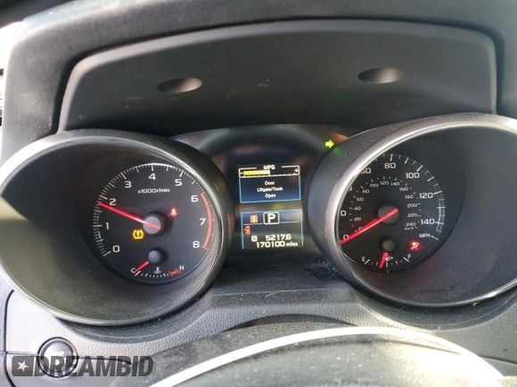 2015 Subaru Legacy 2.5i with VIN 4S3BNAA65F3009397, listed as a Copart auction lot 50464815 with 170,100 mi miles and Salvage Title. Bid and sale history available at DreamBid. Image 9.