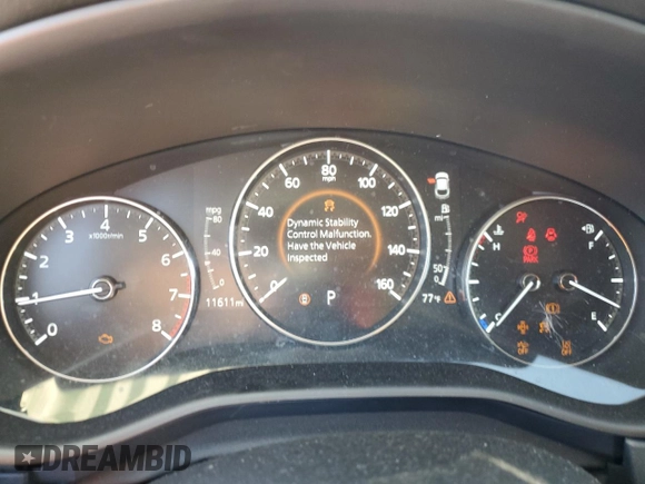 2024 Mazda CX-30 S with VIN 3MVDMBAM2RM675084, listed as a Copart auction lot 47735965 with 11,611 mi miles and Salvage Title. Bid and sale history available at DreamBid. Image 9.