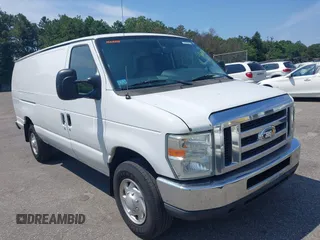 2013 Ford Econoline Cargo Commercial with VIN 1FTSS3EL8DDA41420, listed as a IAAI auction lot 42668120 with 248,700 mi miles and . Bid and sale history available at DreamBid. Image 1.