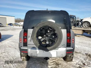 2023 Land Rover Defender S with VIN SALEJ6EX7P2243744, listed as a Copart auction lot 88471945 with 18,822 mi miles and Salvage title. Bid and sale history available at DreamBid. Image 6.