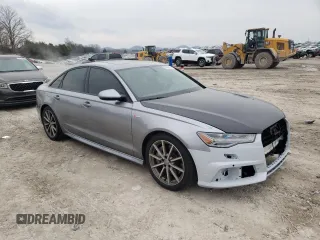 2016 Audi A6 3.0T Premium Plus with VIN WAUFGAFC5GN094173, listed as a Copart auction lot 42569053 with 77,163 mi miles. Bid and sale history available at carsss.com. Image 4.