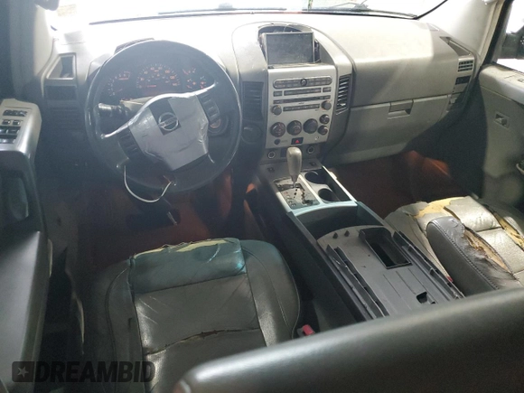 2007 Nissan Armada SE z VIN 5N1BA08A27N700193, wystawiony jako Copart lot #58807975 z przebiegiem 254 318 mil mil oraz Szkoda całkowita • Salvage title. Historia ofert i sprzedaży dostępna na DreamBid. Obrazek 8.