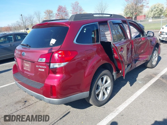 2013 Subaru Outback Premium with VIN 4S4BRBCC9D3284437, listed as a IAAI auction lot 42047750 with 154,636 mi miles and . Bid and sale history available at DreamBid. Image 4.