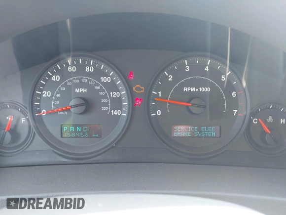 2005 Jeep Grand Cherokee Laredo with VIN 1J4HR48N45C605543, listed as a IAAI auction lot 42612473 with 158,456 mi miles and . Bid and sale history available at DreamBid. Image 7.