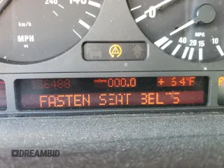 2002 BMW 5 Series 530iA with VIN WBADT63422CH93006, listed as a Copart auction lot 43782965 with 136,488 mi miles and Salvage Title. Bid and sale history available at carsss.com. Image 9.