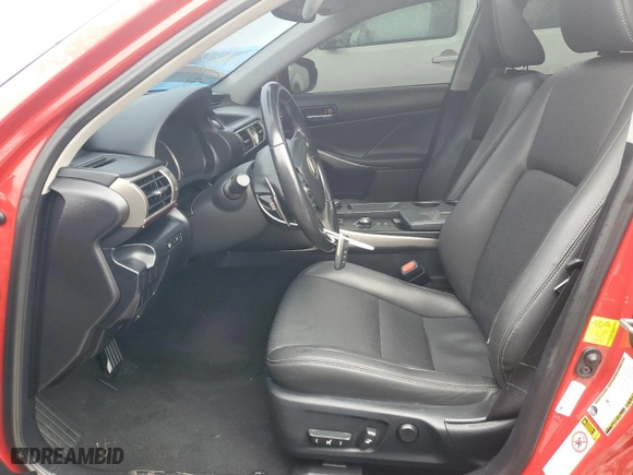 2016 Lexus IS 300 with VIN JTHCM1D21G5005609, listed as a Copart auction lot 44375705 with NaN miles and Salvage Title. Bid and sale history available at carsss.com. Image 7.