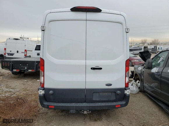 2018 Ford Transit Van with VIN 1FTYE2CM5JKA63017, listed as a Copart auction lot 41753365 with NaN miles and Salvage Title. Bid and sale history available at carsss.com. Image 6.