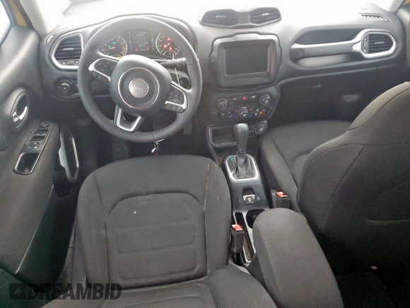 2018 Jeep Renegade Altitude with VIN ZACCJABB1JPH12561, listed as a Copart auction lot 60659245 with 39,562 mi miles and Salvage title. Bid and sale history available at DreamBid. Image 8.