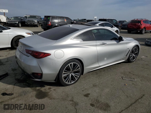 2020 Infiniti Q60 Luxe with VIN JN1EV7EK9LM341035, listed as a Copart auction lot 79031184 with 70,291 mi miles and Salvage Title. Bid and sale history available at carsss.com. Image 3.