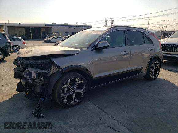 2024 Kia Niro EX Touring with VIN KNDCR3LE8R5125372, listed as a Copart auction lot 62274594 with 18,902 mi miles and Salvage Title. Bid and sale history available at carsss.com. Image 1.