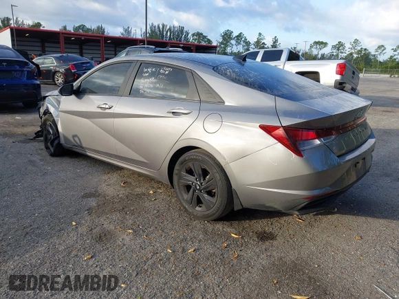 2023 Hyundai Elantra SEL with VIN KMHLM4AG8PU436114, listed as a IAAI auction lot 41588582 with 36,770 mi miles and . Bid and sale history available at DreamBid. Image 3.