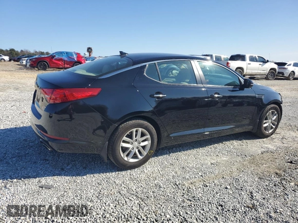 2013 Kia Optima LX with VIN 5XXGM4A76DG244889, listed as a Copart auction lot 45014625 with 53,919 mi miles and Salvage Title. Bid and sale history available at carsss.com. Image 3.