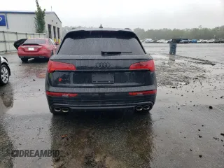 2024 Audi SQ5 Prestige with VIN WA1C4AFY8R2018925, listed as a Copart auction lot 66091634 with 5,836 mi miles and Salvage Title. Bid and sale history available at DreamBid. Image 6.