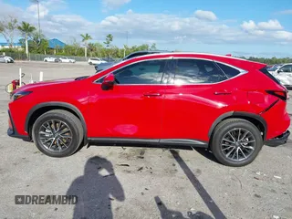 2025 Lexus NX with VIN 2T2ADCAZ8SC018984, listed as a IAAI auction lot 41641184 with 14,489 mi miles. Bid and sale history available at carsss.com. Image 15.