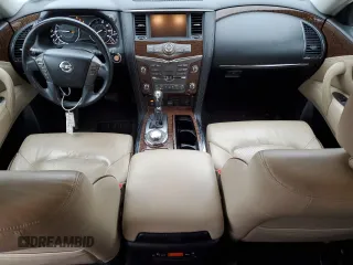 2018 Nissan Armada SV with VIN JN8AY2NC7J9550101, listed as a Copart auction lot 44971355 with 136,149 mi miles and Clean Title. Bid and sale history available at carsss.com. Image 8.
