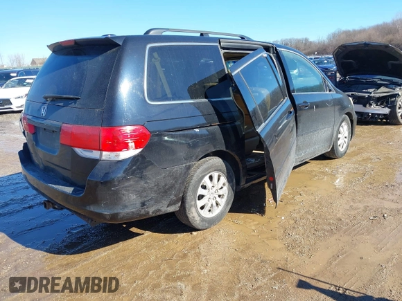 2008 Honda Odyssey EX-L z VIN 5FNRL38758B066638, wystawiony jako IAAI lot #41664349 z przebiegiem 134 194 mil mil oraz . Historia ofert i sprzedaży dostępna na DreamBid. Obrazek 4.