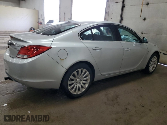 2011 Buick Regal CXL RL3 with VIN W04GR5EC2B1046604, listed as a Copart auction lot 68976324 with 227,333 mi miles and Clean Title. Bid and sale history available at carsss.com. Image 3.