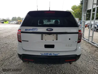 2015 Ford Utility Police Interceptor with VIN 1FM5K8AR3FGA70891, listed as a Copart auction lot 72167424 with 189,196 mi miles and Clean Title. Bid and sale history available at carsss.com. Image 6.