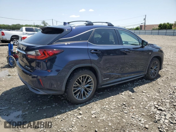 2019 Lexus RX 450h with VIN 2T2BGMCA9KC042350, listed as a Copart auction lot 61851905 with 66,497 mi miles and Salvage title. Bid and sale history available at DreamBid. Image 3.