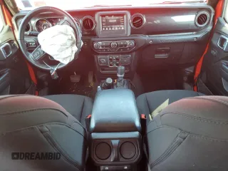 2022 Jeep Wrangler Unlimited Sport Altitude with VIN 1C4HJXDN4NW150373, listed as a Copart auction lot 62180925 with 39,308 mi miles and Salvage title. Bid and sale history available at DreamBid. Image 8.