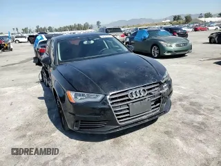 2015 Audi A3 1.8T Premium with VIN WAUACGFF7F1039653, listed as a Copart auction lot 52120215 with 106,666 mi miles and Salvage Title. Bid and sale history available at carsss.com. Image 10.